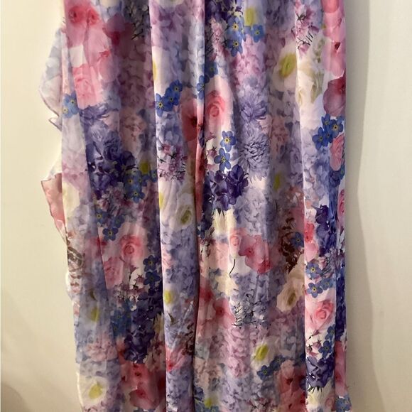 Hello Molly Enchanting Frill‎ Maxi Dress Purple - Picture 12 of 16